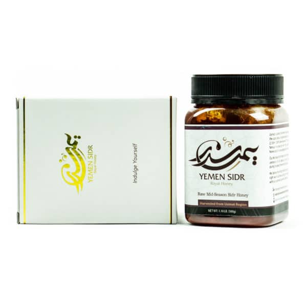 Usimi Yemeni Sidr Honey with Honeycomb - Yemen Sidr