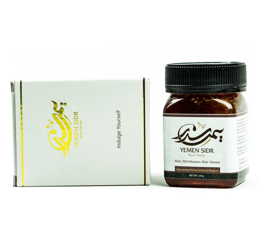 Usimi Yemeni Sidr Honey with Honeycomb - Yemen Sidr